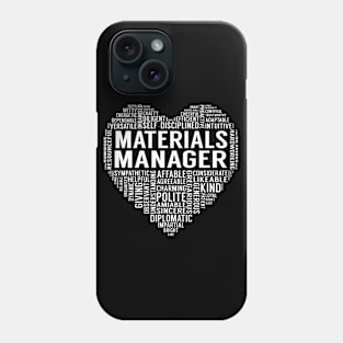 Materials Manager Heart Phone Case