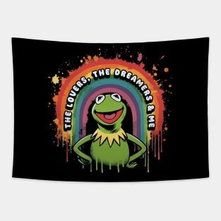 Rainbow Connection // Kermit Fan Art Tapestry