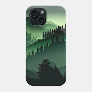 Forest - Mountains Phone Case