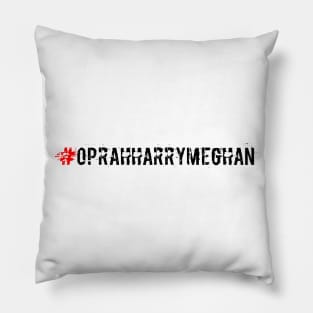 Oprah Harry Meghan Pillow