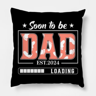 Soon to Be Dad 2024 Pillow
