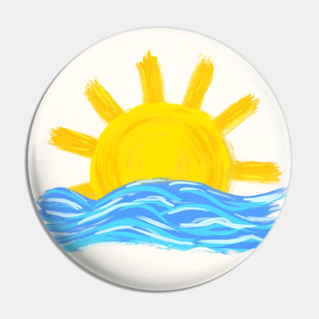 sunrise Pin by ithacaplus