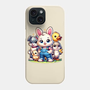 Cute Animal Gang, Purrfection Achieved Phone Case