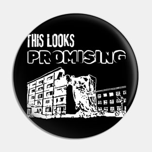 Abandoned Building - Funny Urban Explorer Pin