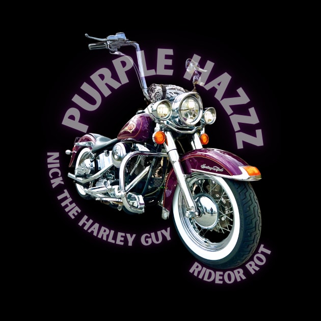 Purple hazzz by Nick the Harley Guy