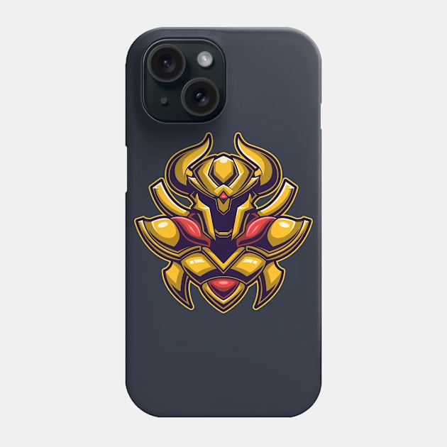 Masked knight Phone Case by mightyfire