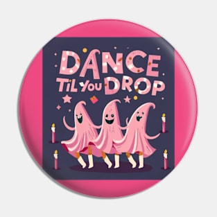 Dancing Ghosts Pin