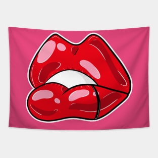 Lip Design Tapestry