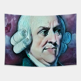 Adam Smith Portrait | Adam Smith Artwork 6 Tapestry