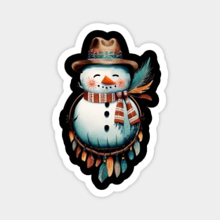 Boho Christmas Dreamcatcher Magnet