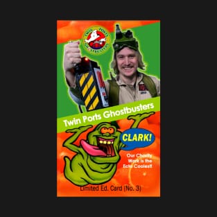 Twin Ports Ghostbusters Trading Card #3 - Clark T-Shirt