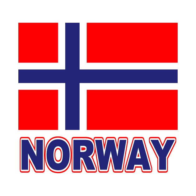 The Pride of Norway - Norwegian Flag Design by Naves