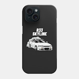 r33 skyline Phone Case