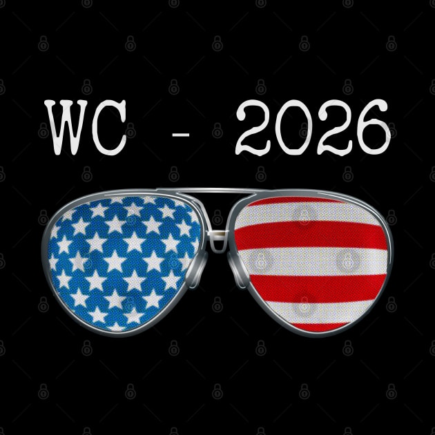 AMERICA PILOT GLASSES WORLD CUP 2026 by SAMELVES
