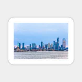 Statue of Liberty Jersey City Skyline Magnet