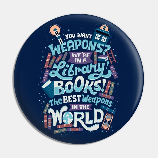 Books are the best weapons Pin by risarodil