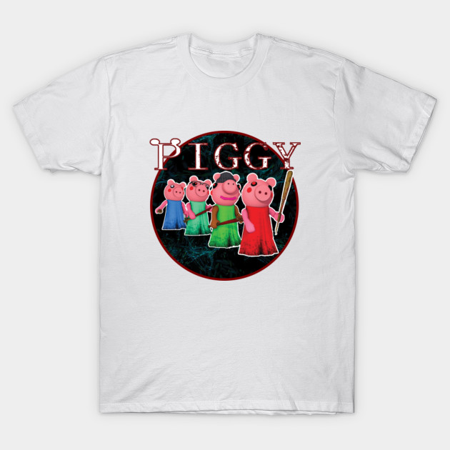 Piggy Roblox Roblox Game Roblox Characters Piggy Roblox T Shirt Teepublic - roblox t shirt images in game