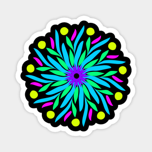 Fantasy flowers Magnet