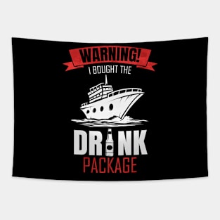 Cruising Drink Package Beer Cruise Vacation Tapestry