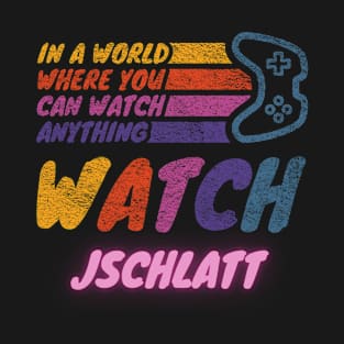 Watch Jschlatt twitch streamer youtuber T-Shirt