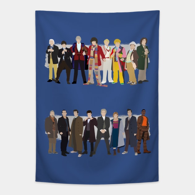 All the Doctors Tapestry by MrSaxon101