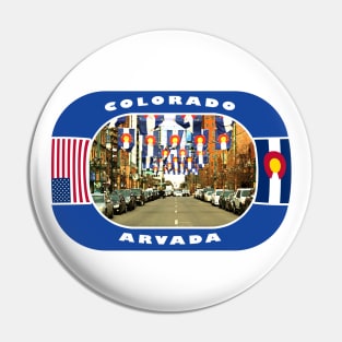 Colorado, Arvada City, USA Pin