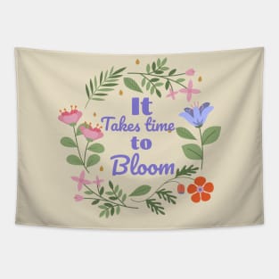 Blooming flowers Tapestry