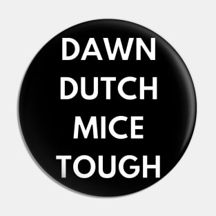 Don't touch my stuff Pin