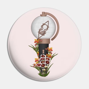 ATEEZ Floral Lightstick kpop Pin