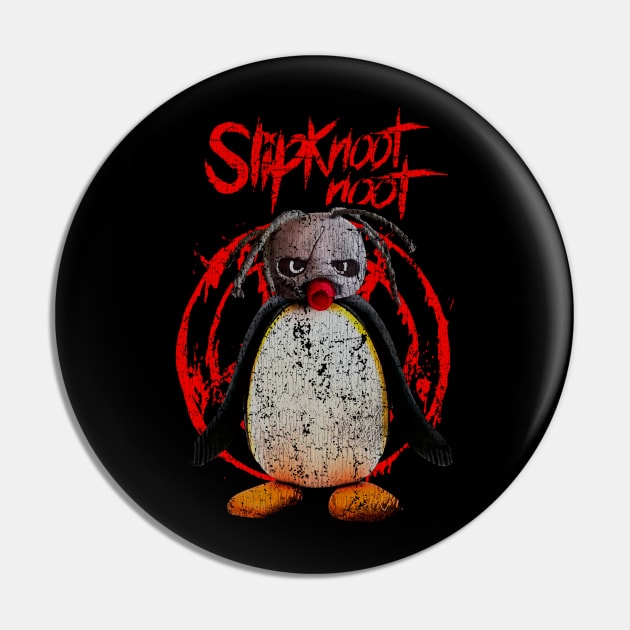 Noot Noot Death Metal Penguin Pin by Jazz In The Gardens