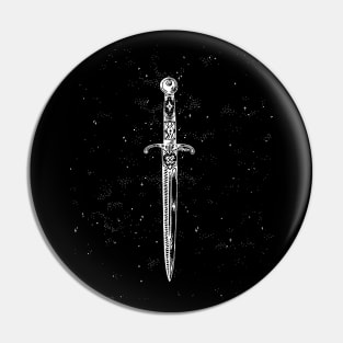 Cosmic dagger Pin