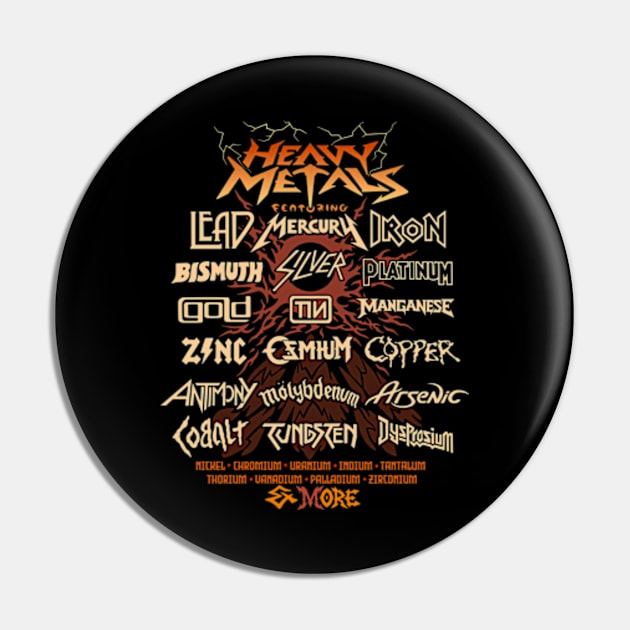 Heavy Metals Parody Pin by feradianty