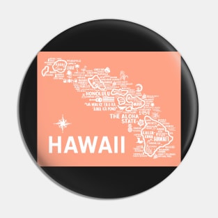 Hawaii Map Pin