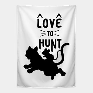 Love To Hunt Tapestry