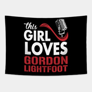 This Girl Loves Gordon Tapestry