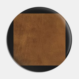 Brown Leather Pin