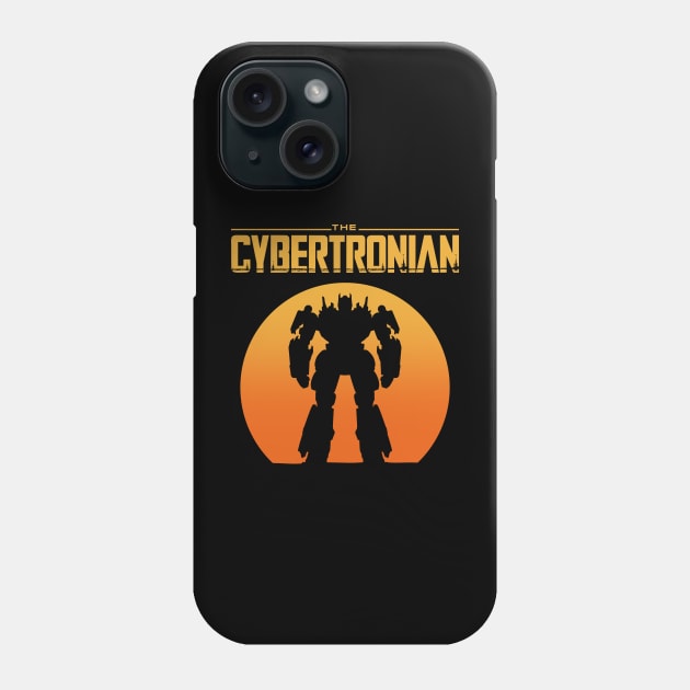 Cool Heroic Robot Leader Bounty Hunter TV Show Mashup Parody Phone Case by BoggsNicolas