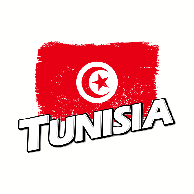 Tunisia flag by PVVD