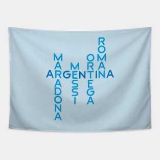 Argentina Maradona Messi Tapestry