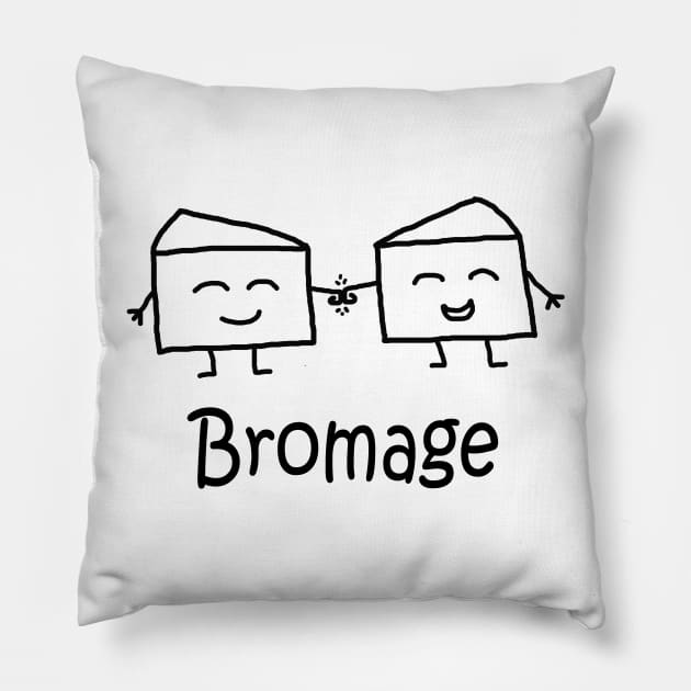 Bromage Pillow by PelicanAndWolf