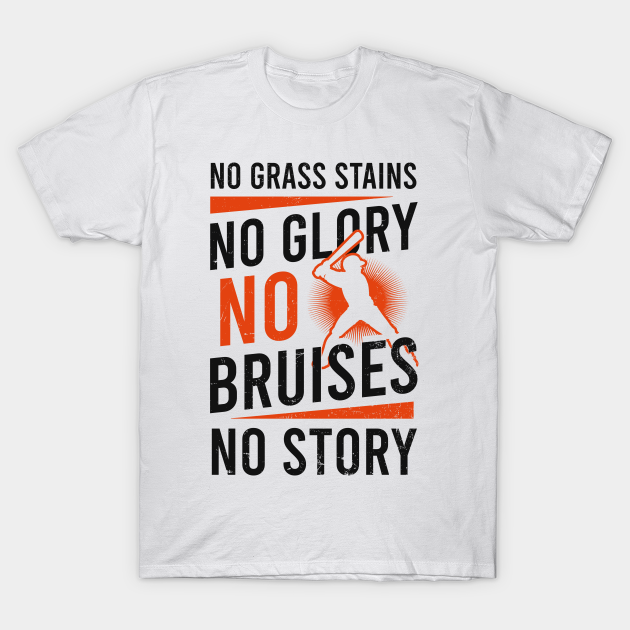 Discover Baseball Player Shirt | No Glory Bruises Story - Baseball Player - T-Shirt