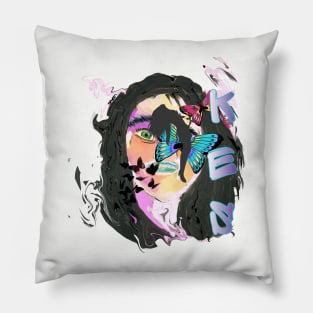 Butterfly fly high Pillow