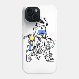 Biker Badger Phone Case