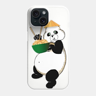 Eating panda Phone Case