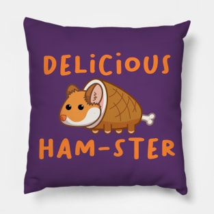 Delicious Ham-ster Pillow