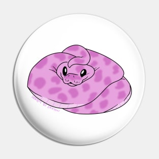 Cute Little Pink Danger Noodle Pin