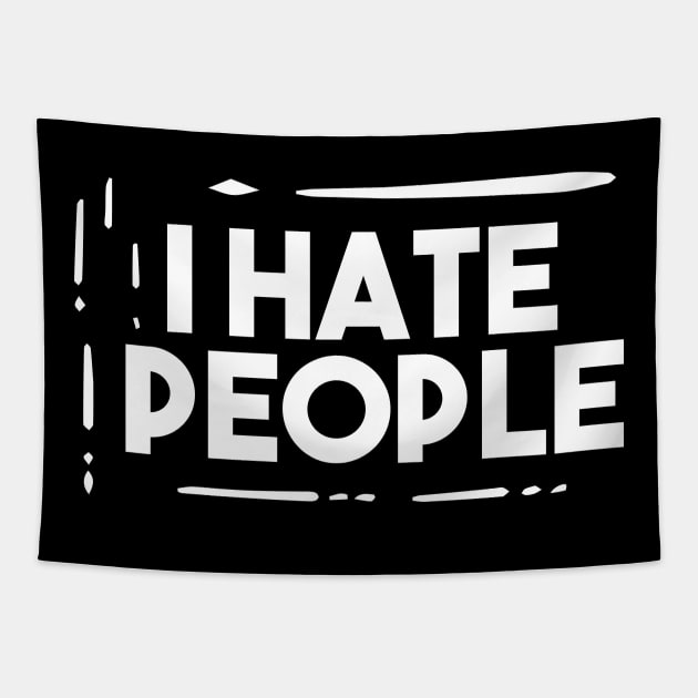 I Hate People Tapestry by potch94