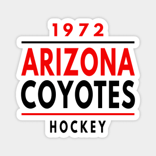 Arizona Coyotes Hockey 1972 Classic Magnet