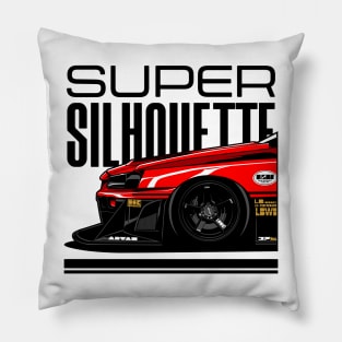 Nissan Skyline GT R 34 Super Silhouette Pillow