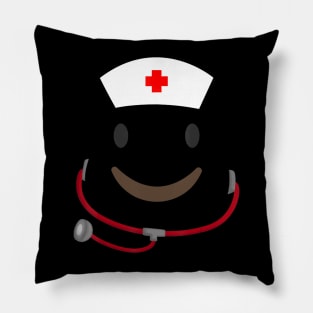 Emoji nurse nurse emoji halloween Pillow